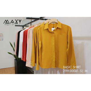ÁO-  BASIC SHIRT