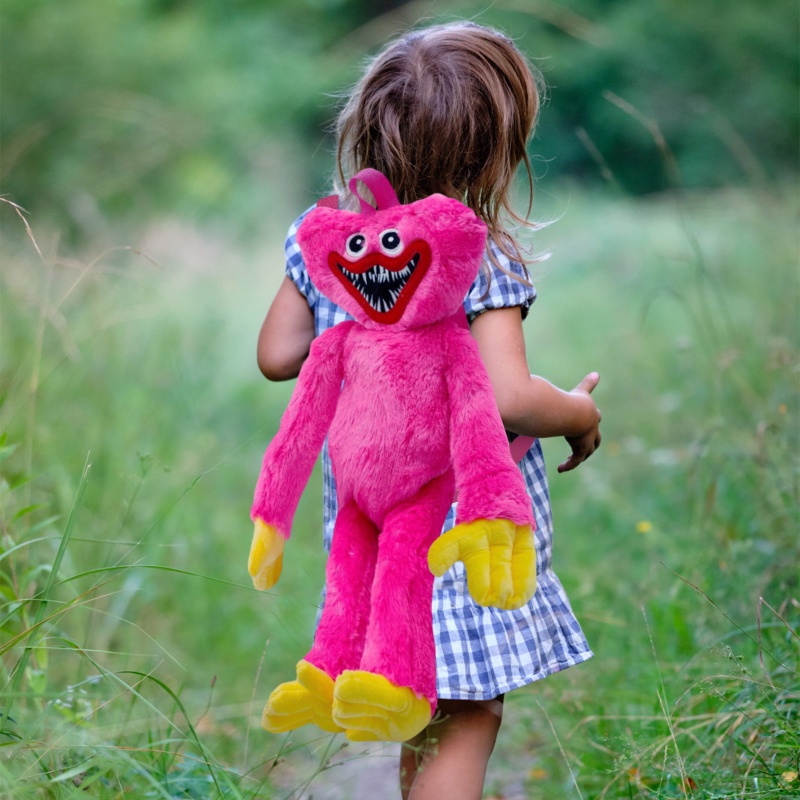 Balo/Túi hình thú nhồi bông xinh xắn mềm mại cho bé huggy wuggy playtime poppy 40cm