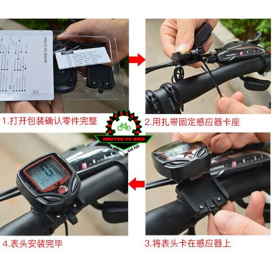 Đồng hồ tốc độ xe đạp - Rẻ nhất HN