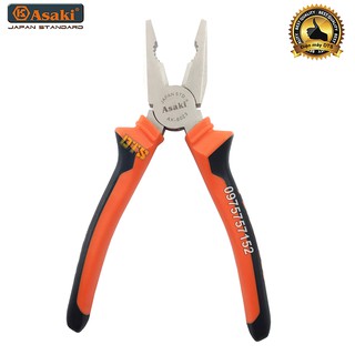 Kìm điện cách điện Asaki AK-8021 6inch