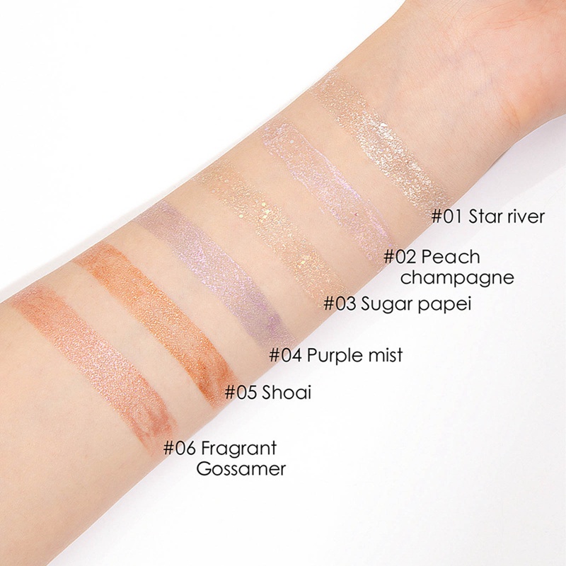 Phấn mắt dạng lỏng Yuantenggm1 6 màu sắc nhanh khô trang điểm nhẹ nhàng | BigBuy360 - bigbuy360.vn