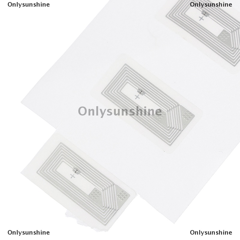 Bộ 100 Chip Nfc Ntag213 2x1cm 13.56mhz Rfid Chất Lượng Cao