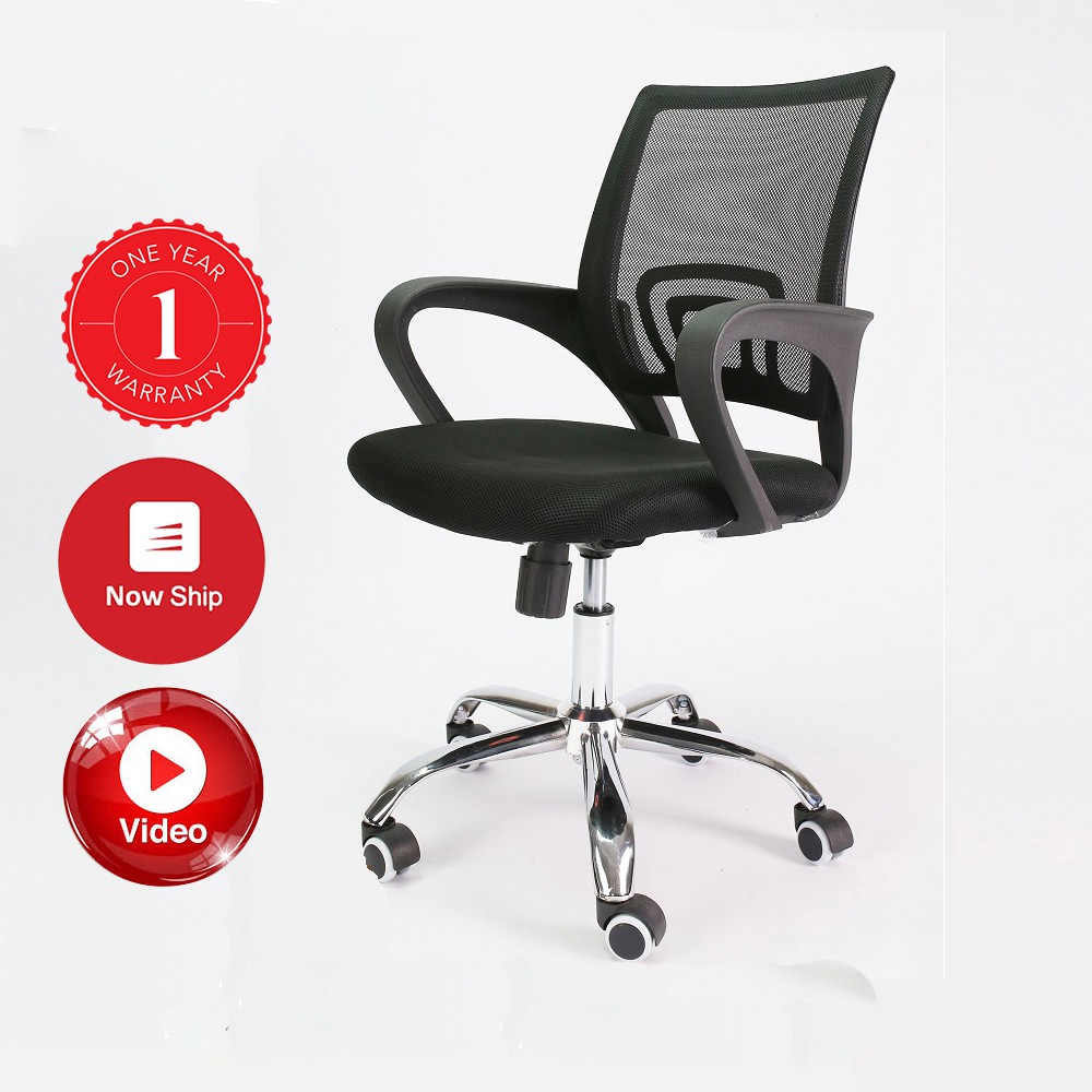 Ghế xoay lưới văn phòng BOX405-BLUE - Nội thất cho văn phòng hiện đại