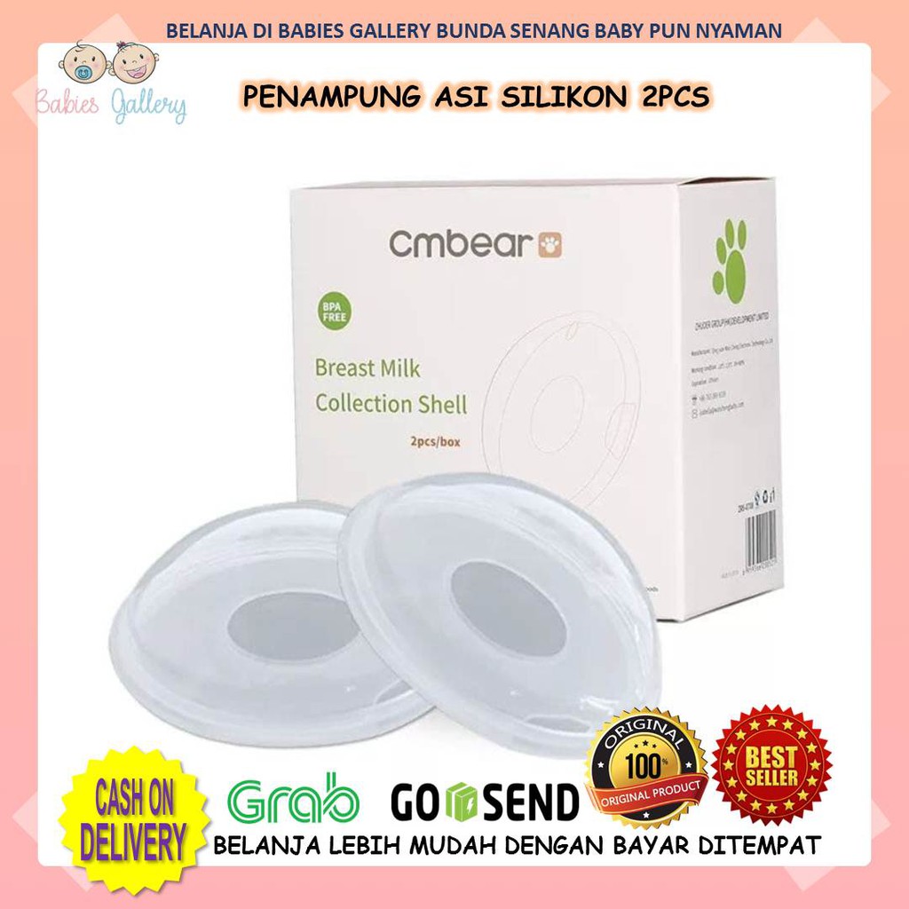 Cmbear Miếng Silicone Bảo Quản Sữa Mẹ