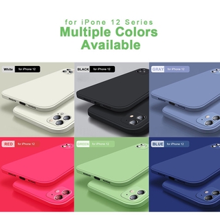 Ốp Lưng Silicone TPU Siêu Mỏng Cho iPhone 13 Pro Max 12 Mini