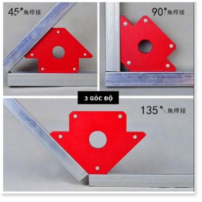 Nam châm góc vuông dành cho thợ hàn, lực hút 12kg