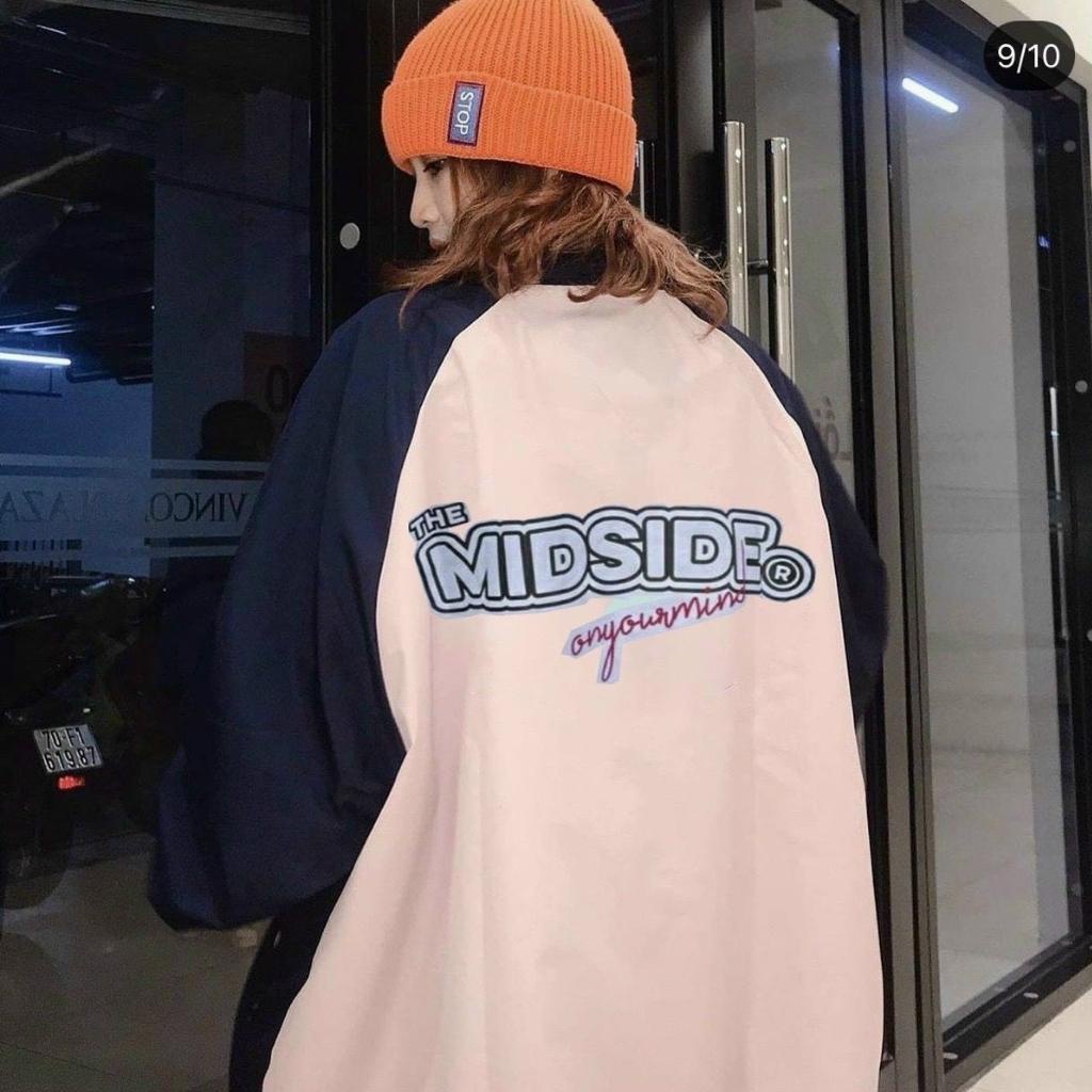 Áo khoác dù unisex form rộng AKD34 MIDSIDE LECHAU jacket 2 lớp ulzzang streetstyle nam nữ rẻ đẹp hottrend