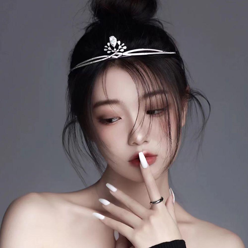 ANEMONE Cài Tóc Đính Đá Thời Trang Dành Cho Nữ