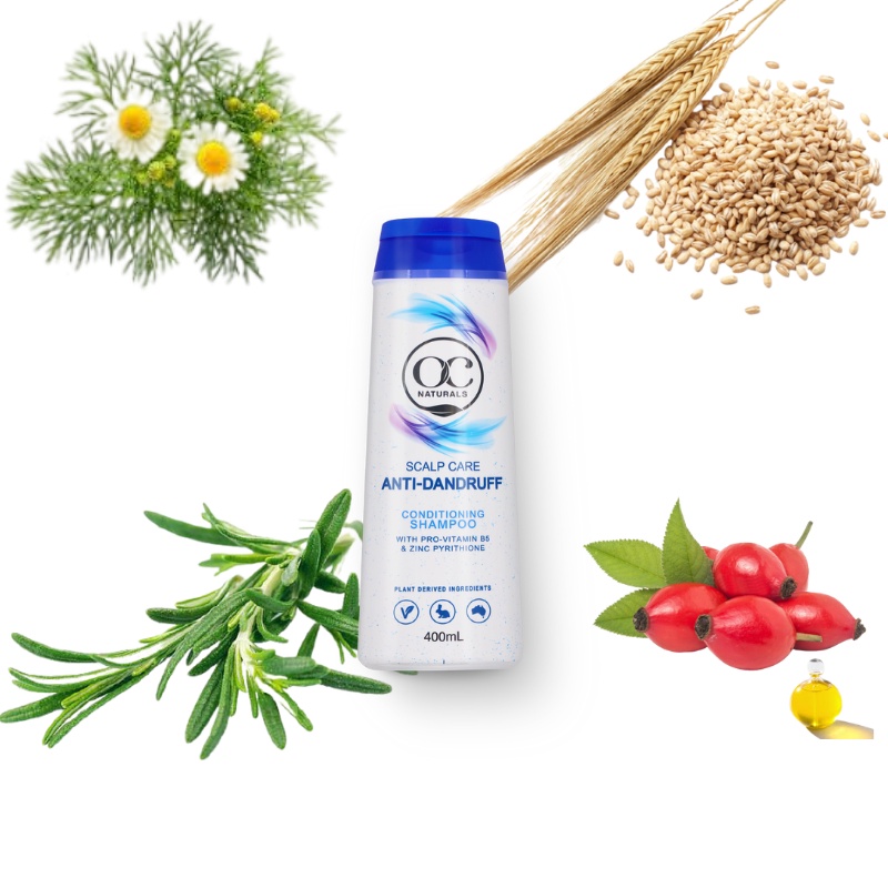 Dầu gội ngăn ngừa và giảm gàu OC Naturals 400ml