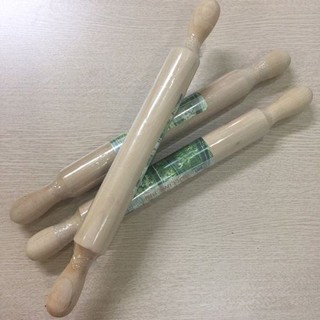 Cán bột gỗ tay cầm 40cm