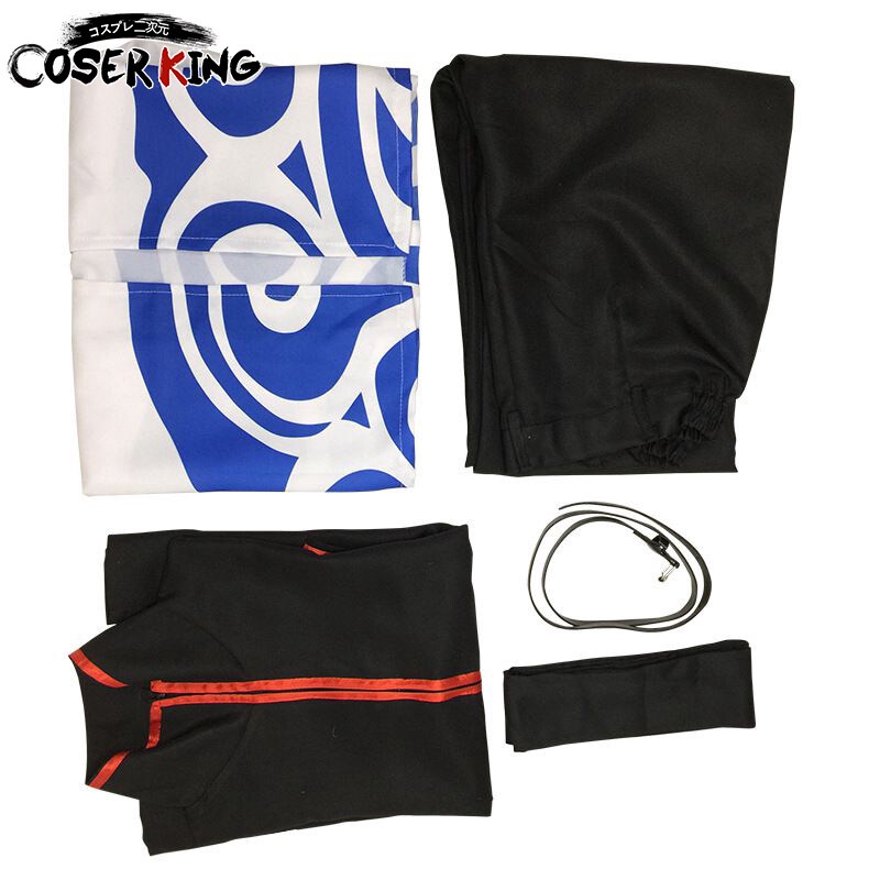 Bộ Tóc Giả Họa Tiết Hoạt Hình Gintama Sakata Gintki Anime COSER KING