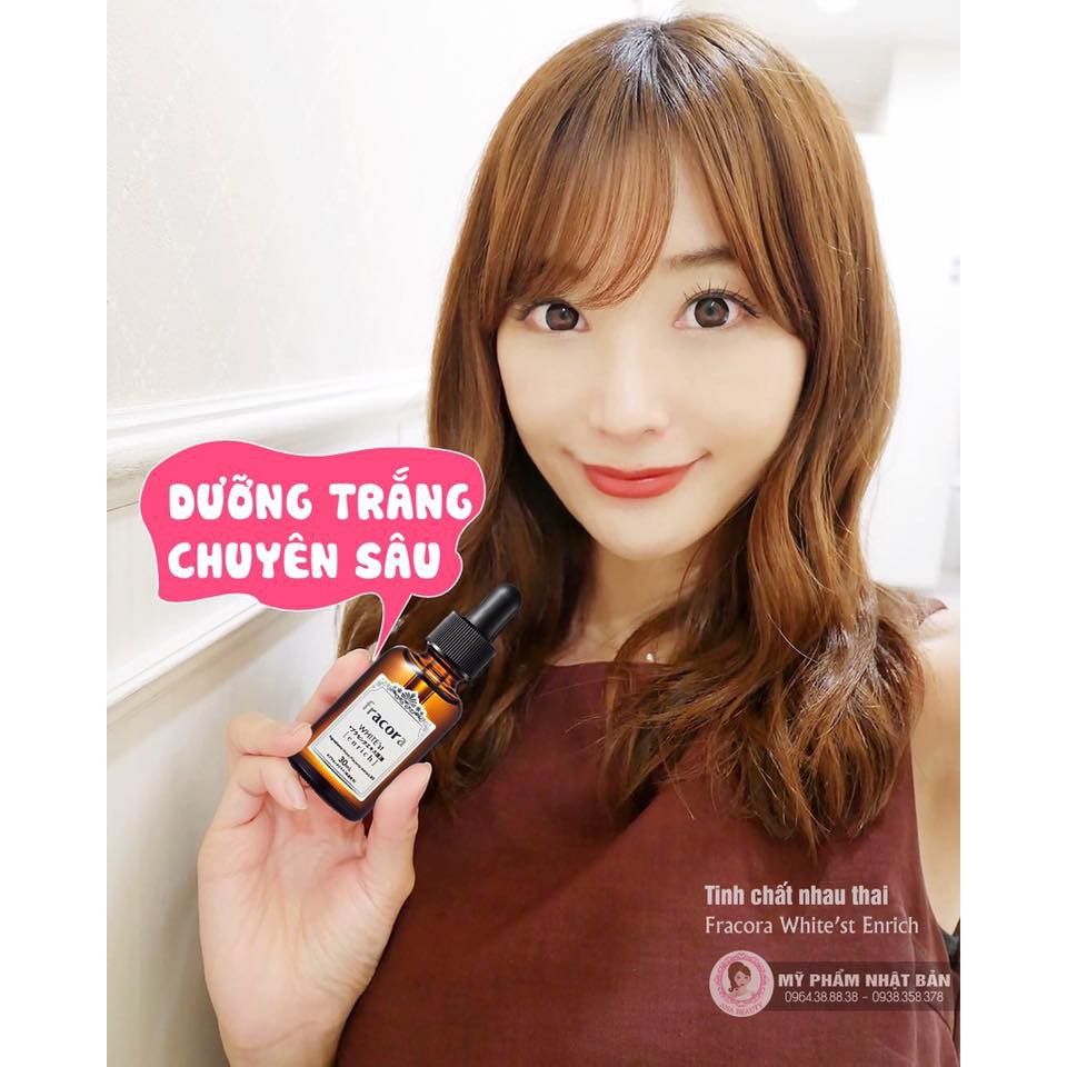 TINH CHẤT (SERUM) NHAU THAI FRACORA CHỐNG LÃO HÓA NHẬT BẢN 30ML