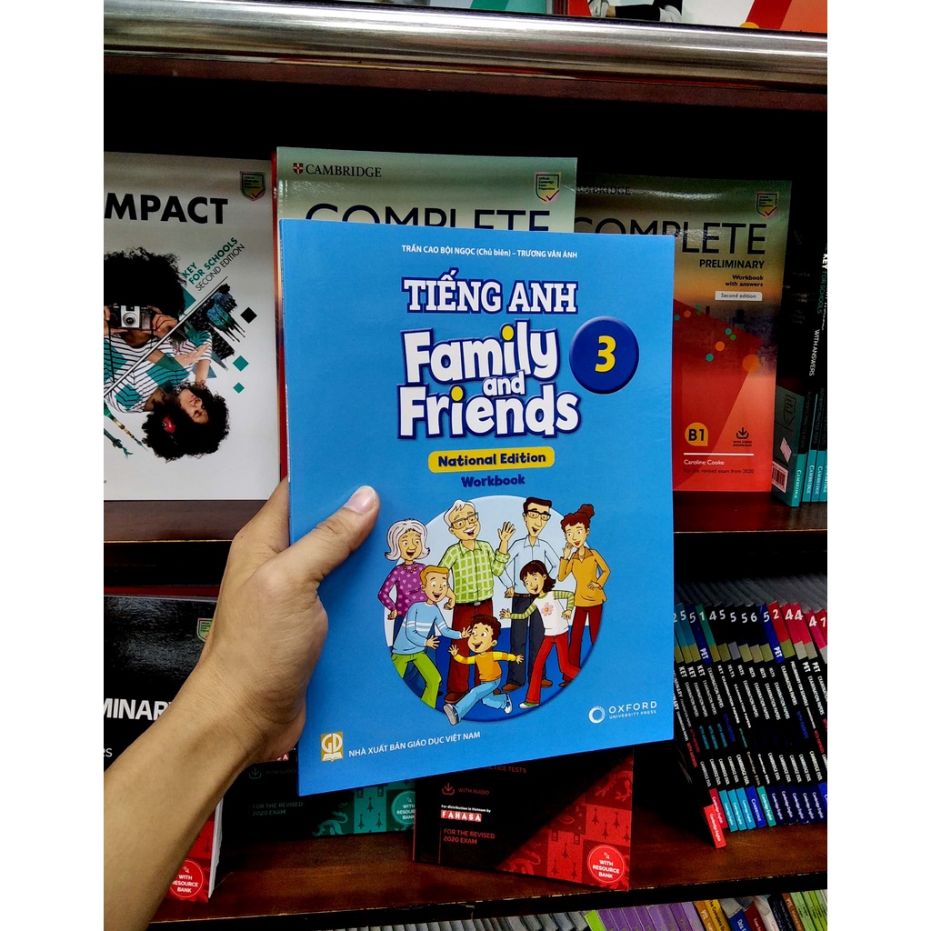 Sách Tiếng Anh Lớp 3 - Family and Friends (National Edition) - Workbook (2022)