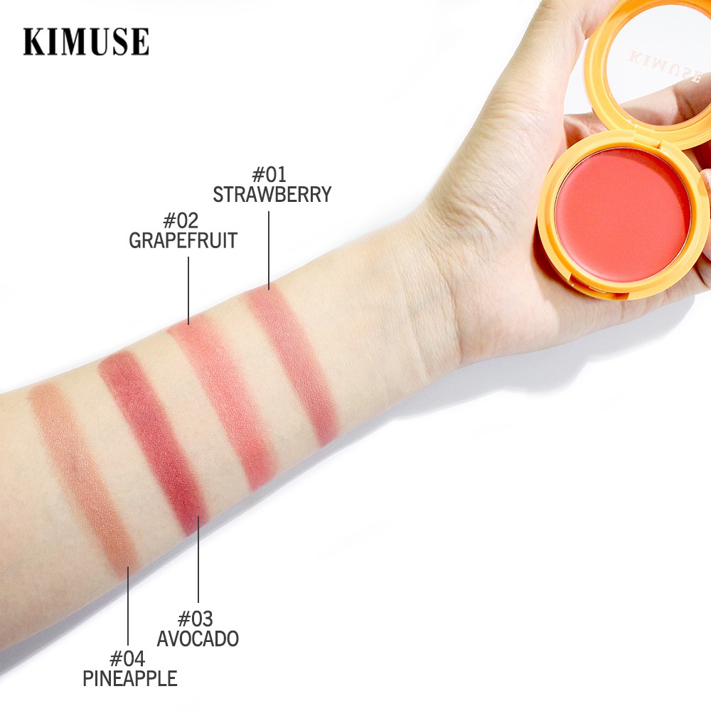 Son Môi Kiêm Má Hồng KIMUSE Dạng Kem Hương Trái Cây Ngọt Ngào 4g | BigBuy360 - bigbuy360.vn