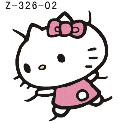 Sticker Hello Kitty Doraemon Đáng Yêu Trang Trí Xe Hơi