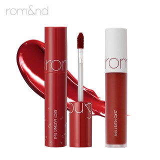 [Best Color] Combo Son Lì Mịn Môi Siêu Hot (Romand Juicy Lasting Tint 4.8g + Romand Zero Velvet Tint 5.5g)