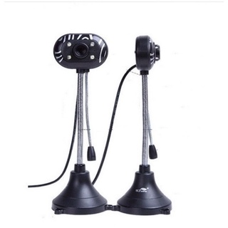 Webcam mick chân cao hd 720p tích hợp micro, có đèn trợ sáng