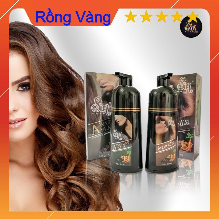 Dầu Gội Thảo Dược Phủ Tóc Bạc Nhân Sâm Sin Hair