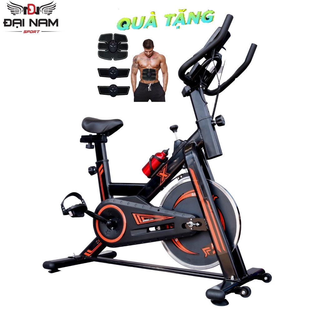 Xe Đạp Tập Thể Dục Tập Gym Tại Nhà AirBike MK294 Cao Cấp + Tặng Máy Massage Xung Điện