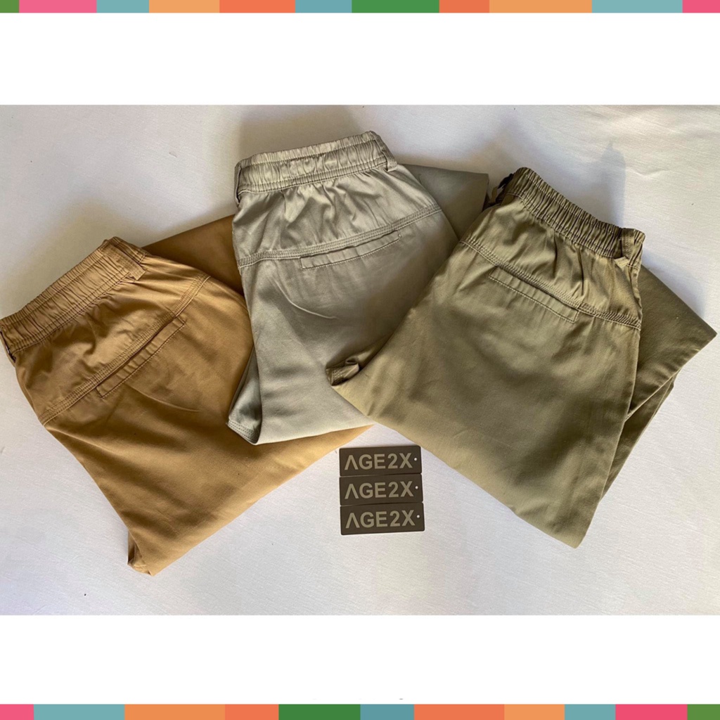 QUẦN JOGGER CARGO NỮ #AGE2X phong cách năng động trẻ trung,chất liệu kaki thế hệ mới