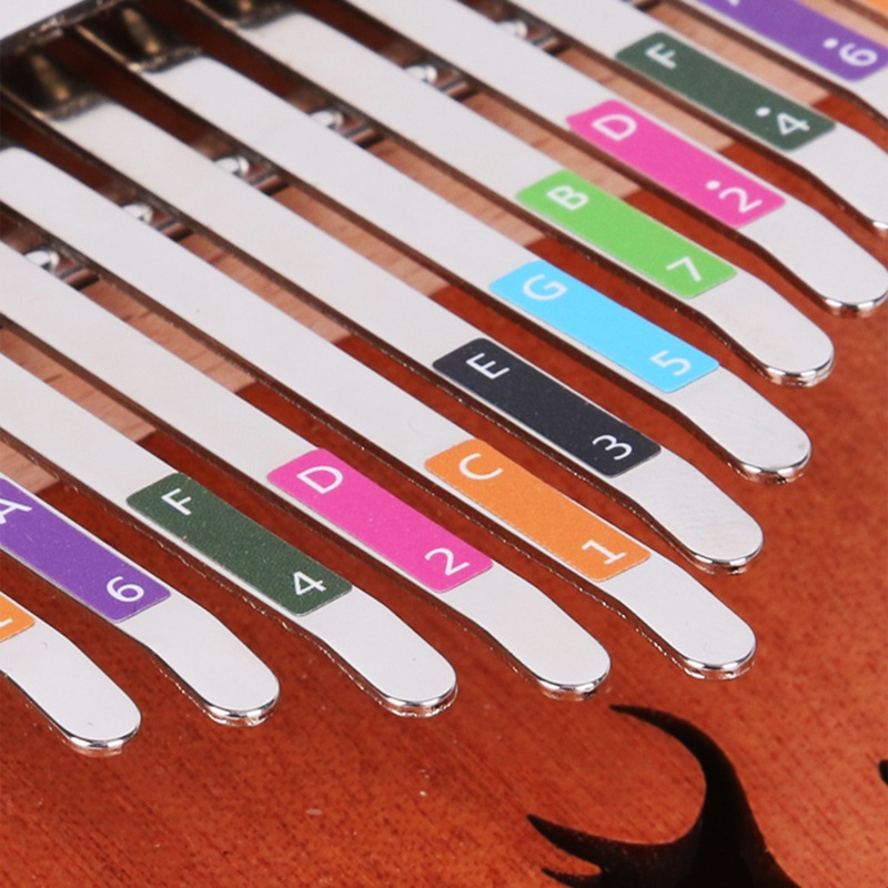 Miếng Dán Phím Đàn Kalimba 17 Phím 21 Phím Cho Đàn Ghi Ta