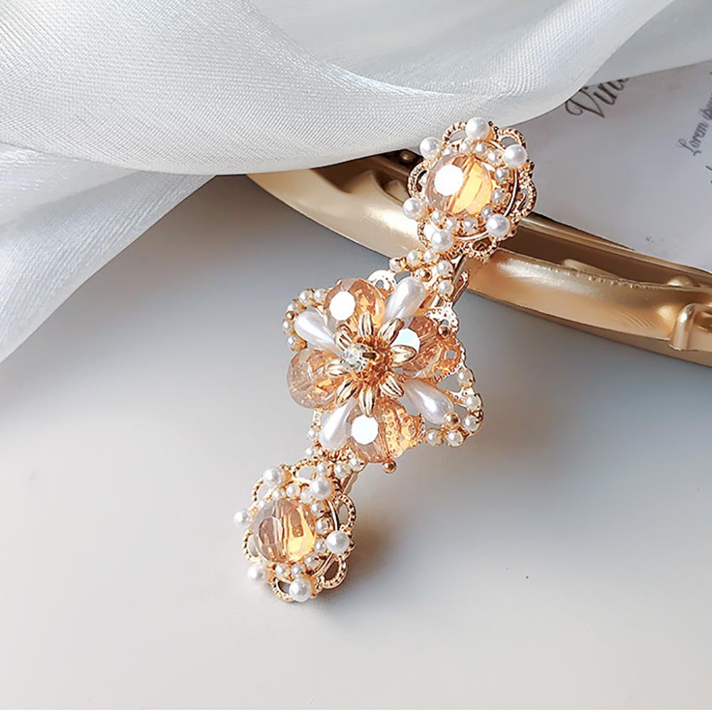 Kẹp Tóc Phối Ren Thanh Lịch WMES15H Cho Nữ