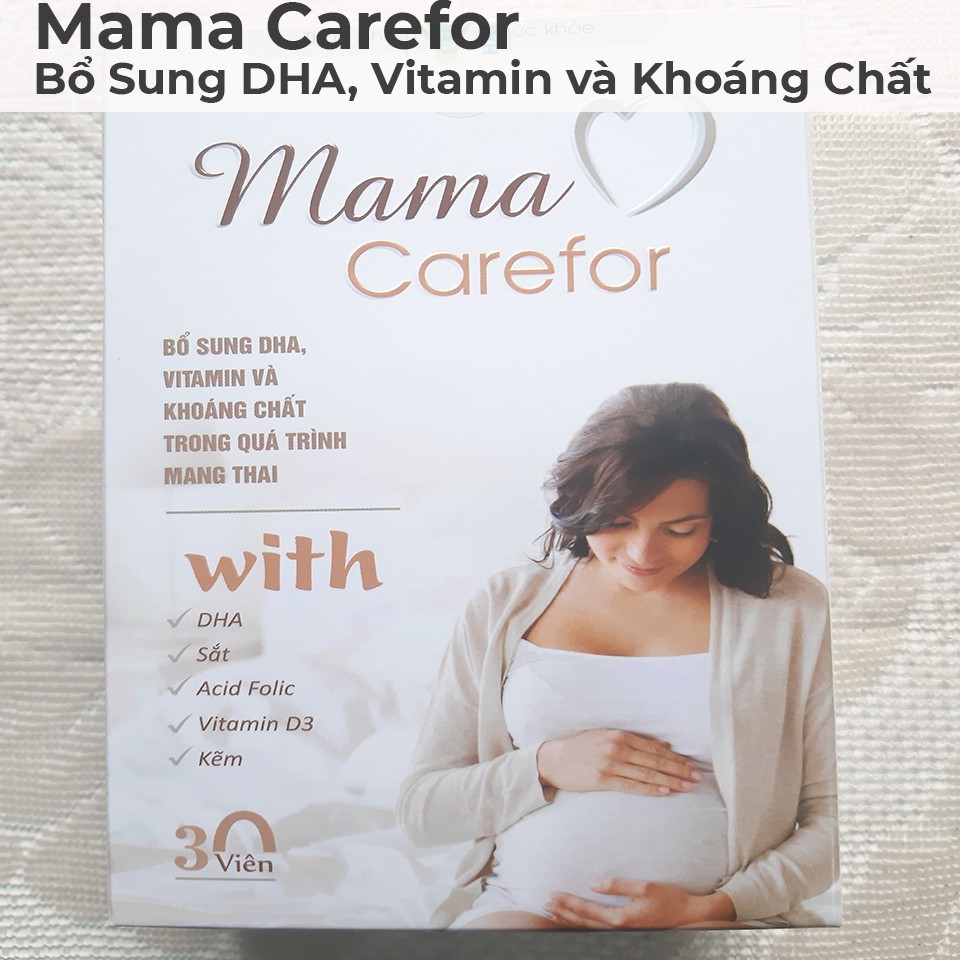 [GIÁ SỈ] MAMA CAREFOR – Bổ sung DHA, Vitamin, Khoáng chất cho mẹ bầu, giúp phát triển trí não thai nhi