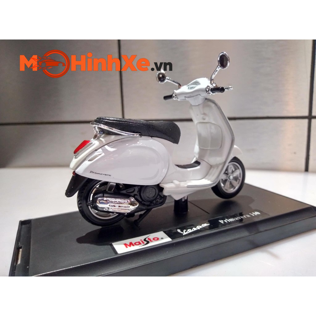 MÔ HÌNH XE VESPA PRIMAVERA 150 1:18 MAISTO