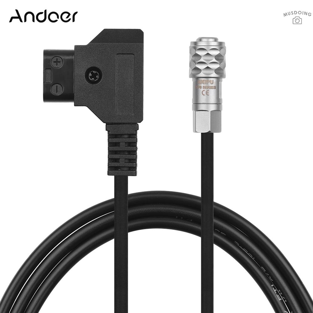 Dây Cáp Nguồn Andoer D-Tap Sang Bmpc 4k 2 Pin Cho Camera 4k Sony V Mount