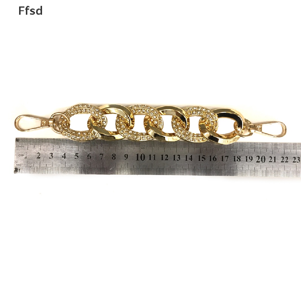 {Ffsd} Giày Dây Xích Đính Đá Tự Thiết Kế Sang Trọng Chất Lượng Cao * Hot