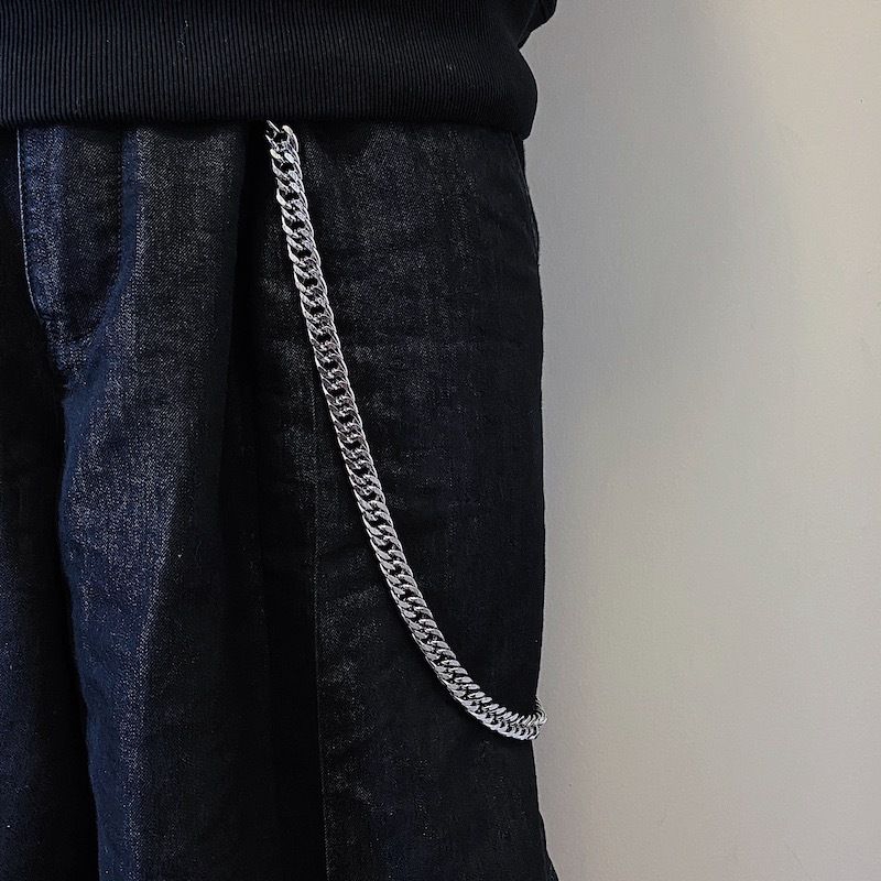 Dây Chuyền Dạng Xích Dày Dặn Phong Cách Hip Hop Punk 22203 Dễ Phối Đồ Thời Trang Cho Nam Và Nữ