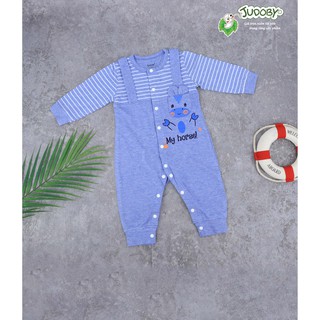 JB430 Body cài giữa phối tai dài tay Judoby (3-12M)