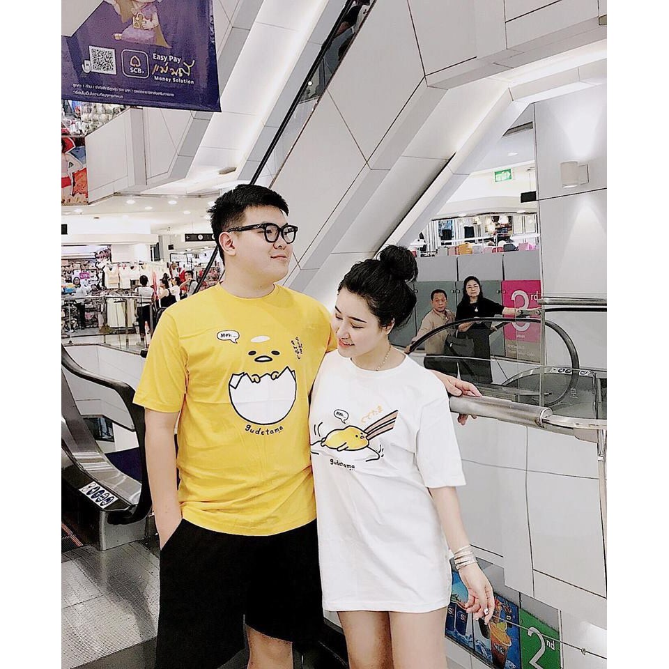 Áo thun hoạt hình Thái GUDETAMA GS086 GS087 | Shopee Việt Nam
