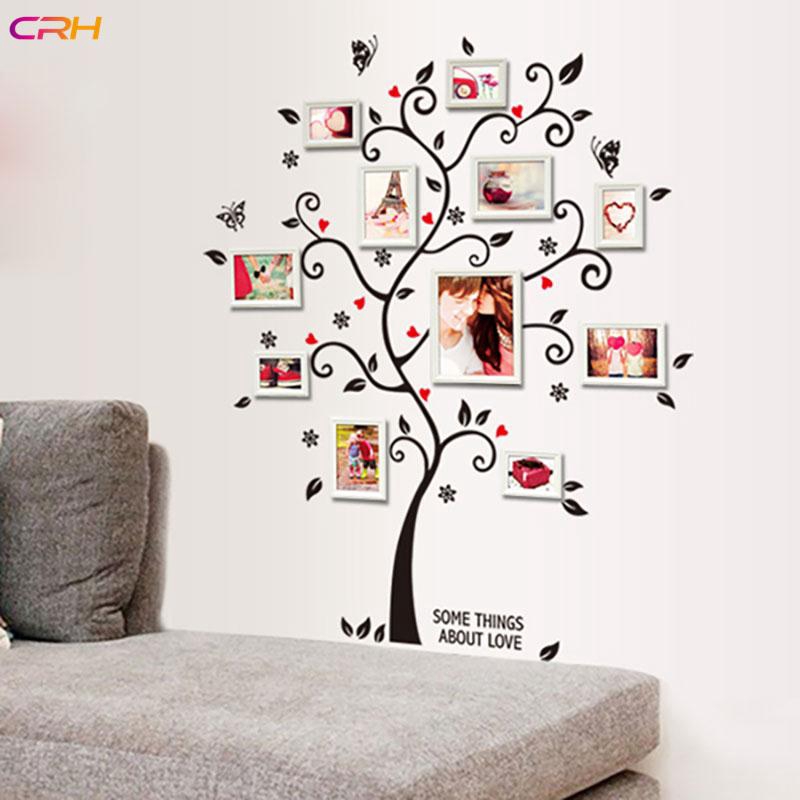 Decal dán tường cây ảnh gia đình