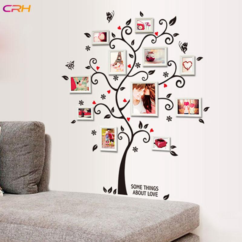 Decal dán tường cây ảnh gia đình