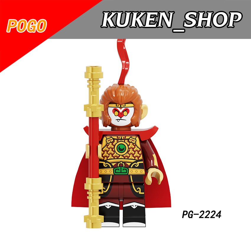 Minifigures Các Mẫu Nhân Vật Tôn Ngộ Không Người Pizza Người Cáo PG2224 - 2234