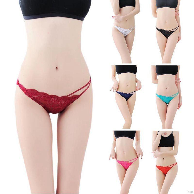 Quần lót ren phối dây gợi cảm cho nữ