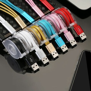 Dây cáp sạc nhanh chia 3 cổng usb type c + lightning + micro usb dài 1m tiện dụng
