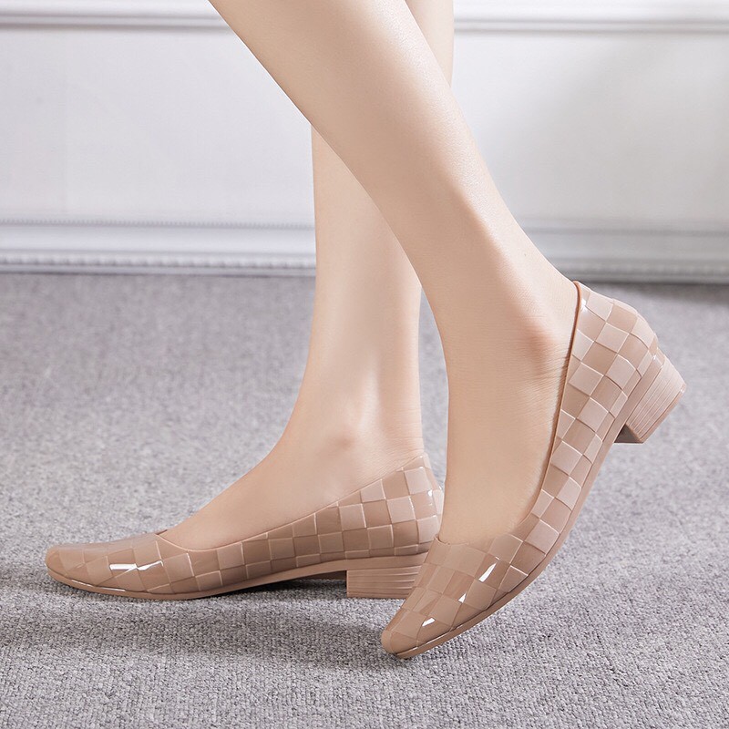 Giày nhựa cao su cao cấp bền đẹp đi nước thoải mái đế 3cm hàng chuẩn loại 1 GN7 | BigBuy360 - bigbuy360.vn