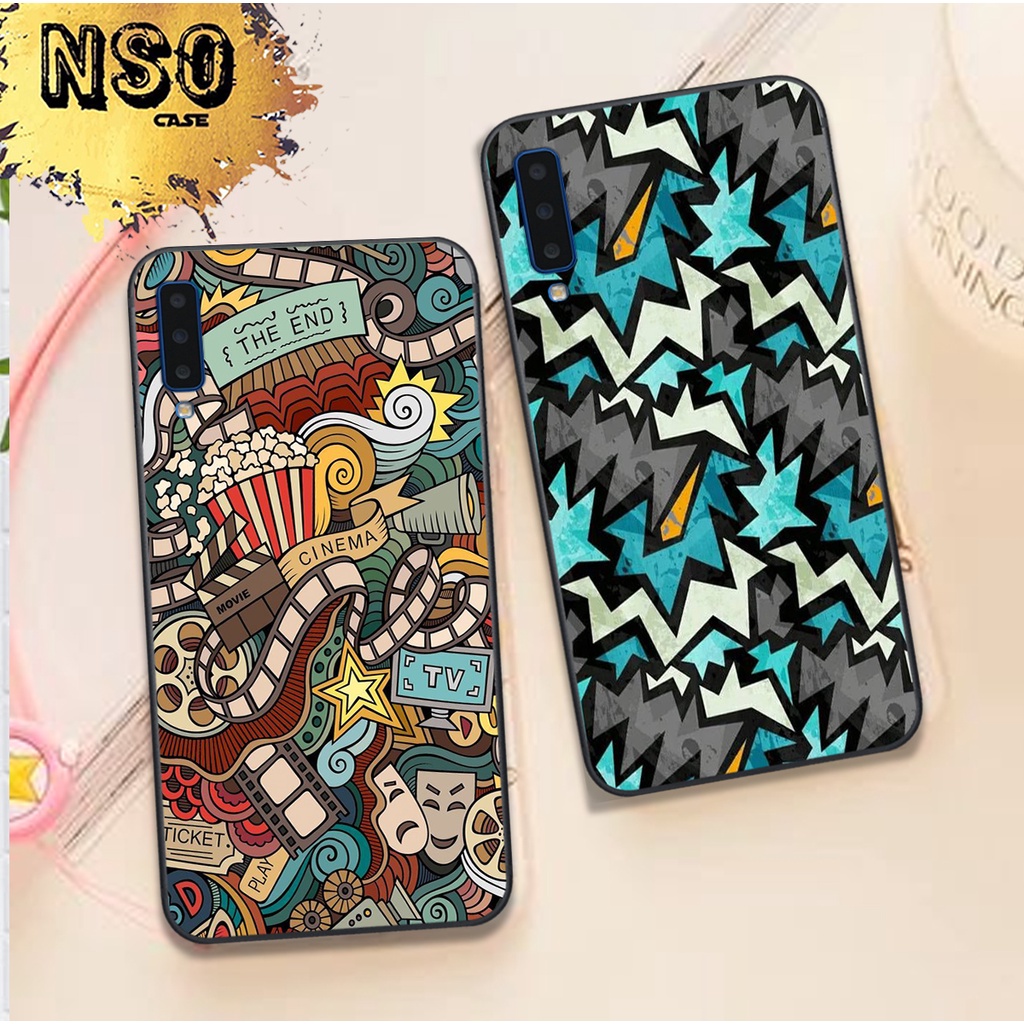 Ốp Samsung A7 2018/ A9 2018 In Hình họa tiết độc lạ chất