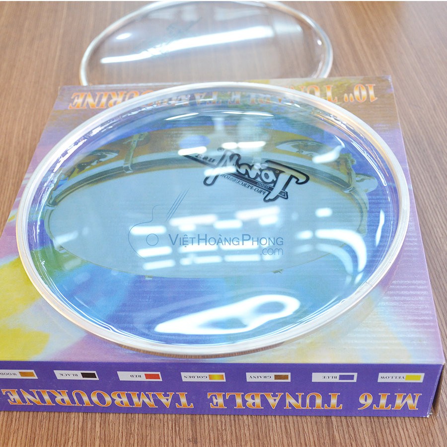 Mặt trống lắc tay - trống gõ bo - Tambourine Tony USA