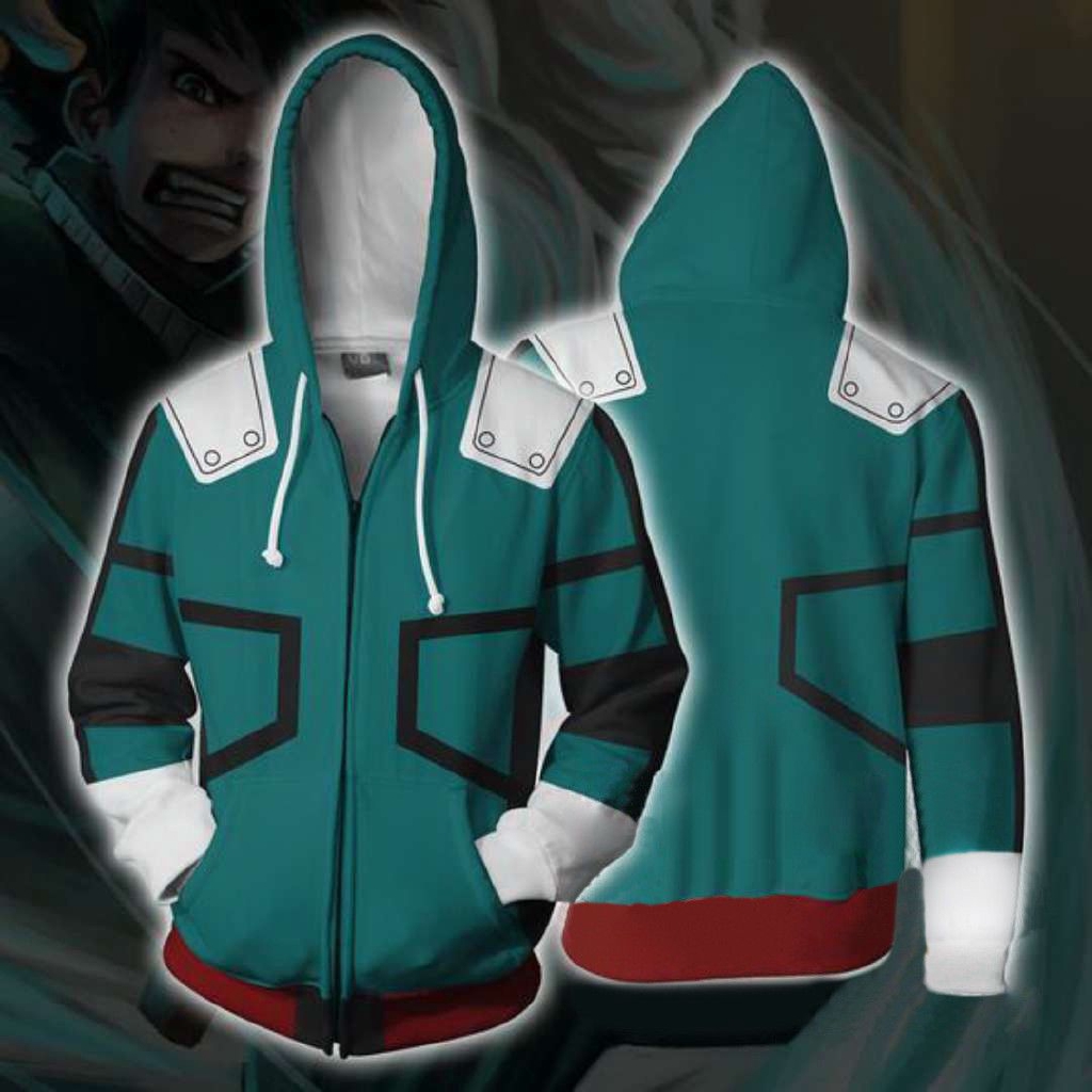 Áo Hoodie Họa Tiết Anime My Boku No Hero Academia Thời Trang