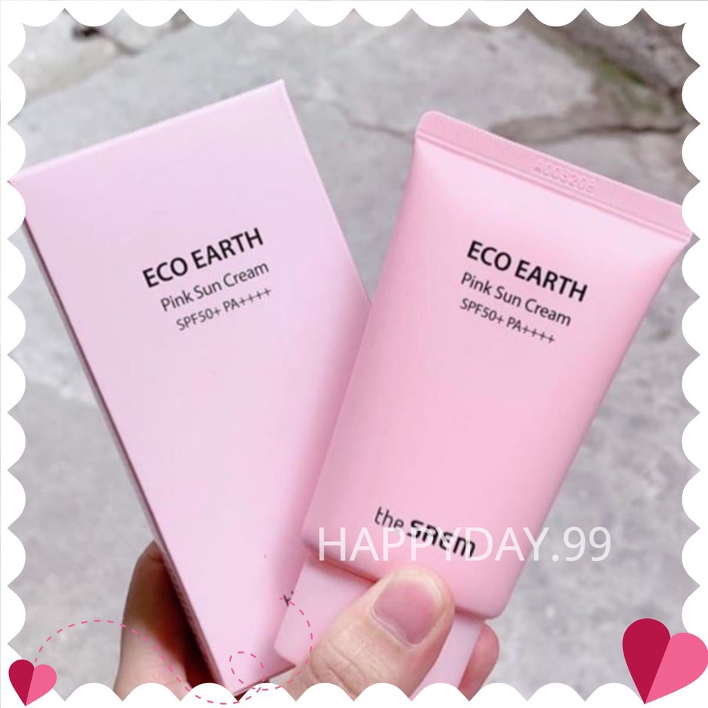 🔥 [𝗛𝗢𝐓] Kem Chống Nắng The Saem - Kcn The Seam Eco Earth Power Sun Cream 🔥 , khả năng chống nắng ưu việt | BigBuy360 - bigbuy360.vn