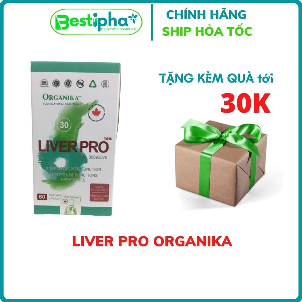 Liver Pro Organika Giải Độc Mát Gan Hộp 90 viên