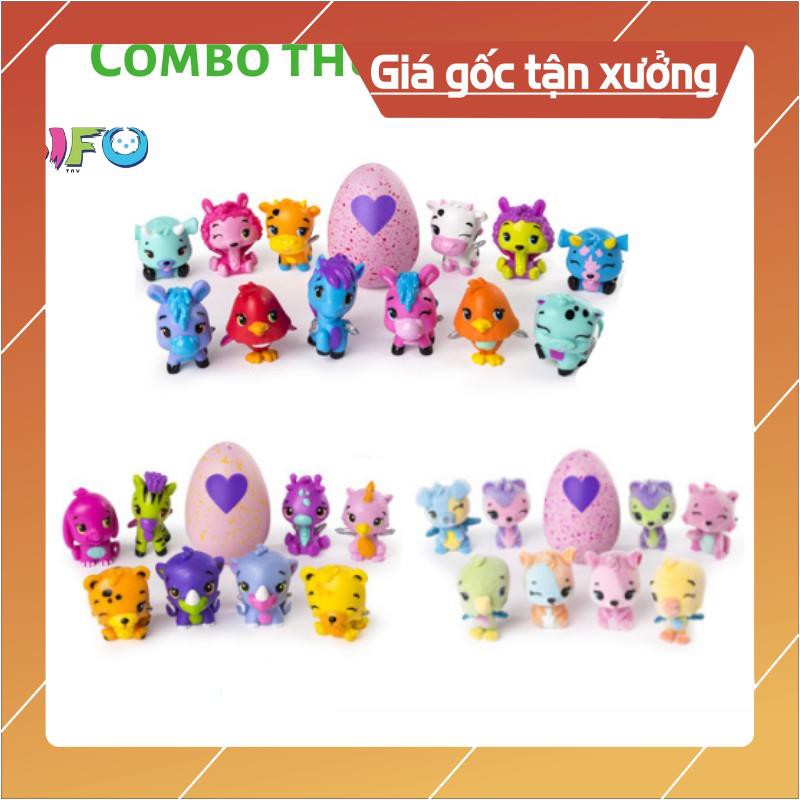 [Giá rẻ] [Mã TOYJAN hoàn 20K xu đơn 50K] Combo đồ chơi thú Hatchimals, đồ chơi Shopkins cho bé thỏa thích vui chơi