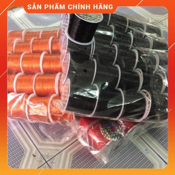 Cuộn dây cước lụa xâu vòng 60m / cuộn ( Quý khách xem kỹ mô tả để chọn màu phù hợp)