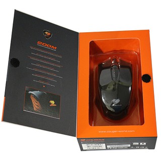Chuột gaming Cougar 200M - Đen Cam
