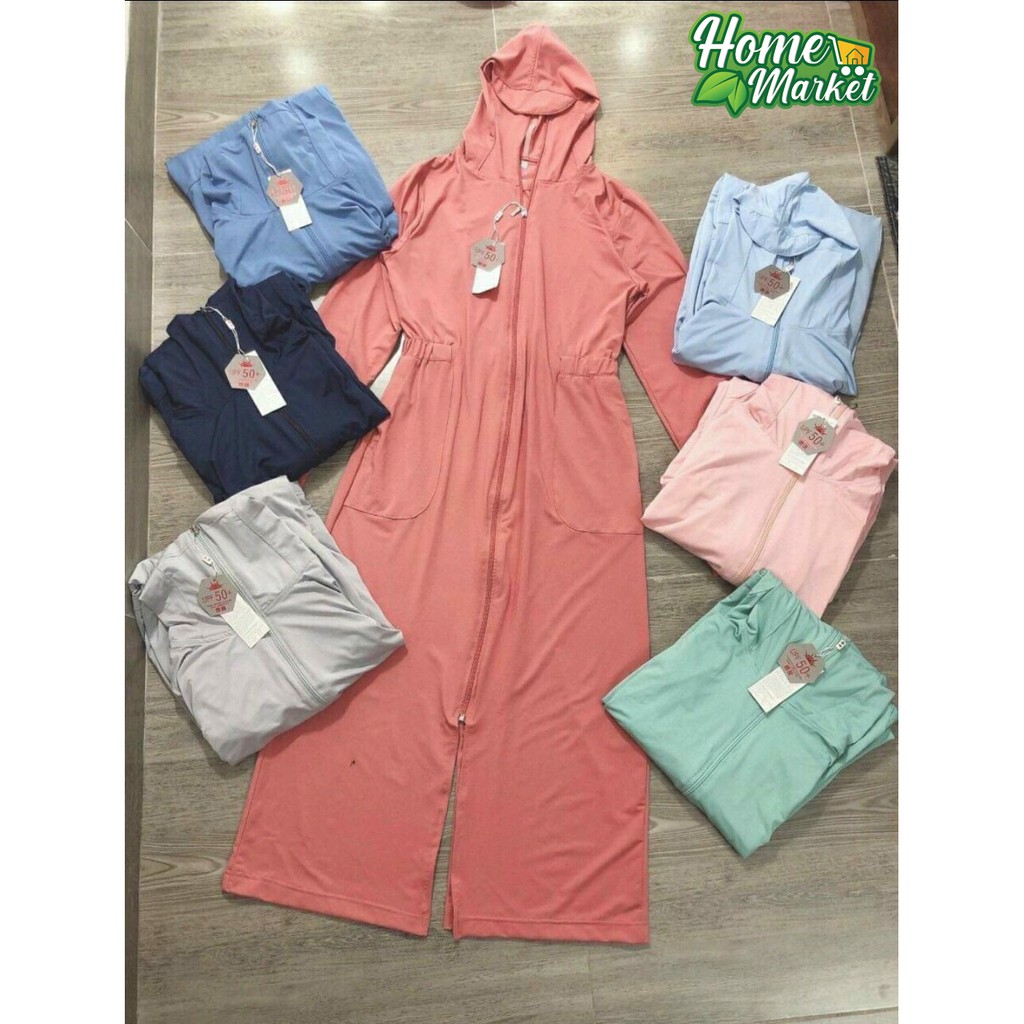 ( MUA 2 TẶNG HỘP KHẨU TRANG ) Áo Chống Nắng Nữ Thông Hơi Dáng Dài, Vải Kim Cương Siêu Mát | BigBuy360 - bigbuy360.vn