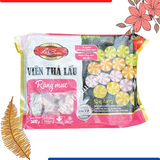 1kg bánh bao răng mực Lacusia( tím)