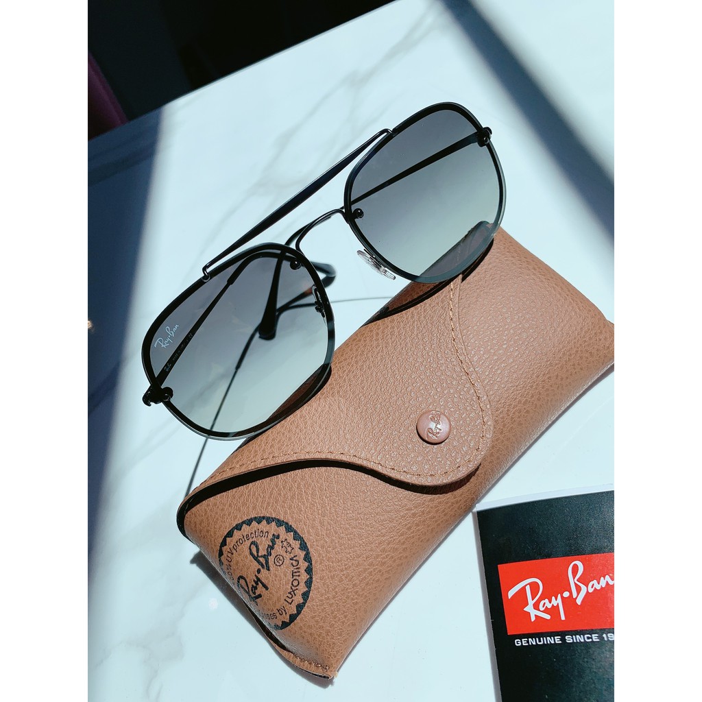 Kính mát chính hãng Rayban Model RB3583N-153-11-58 New BLAZE giấu gọng cực sang chảnh cho cả nam & nữ